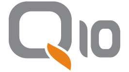 Logo Q10 blanco