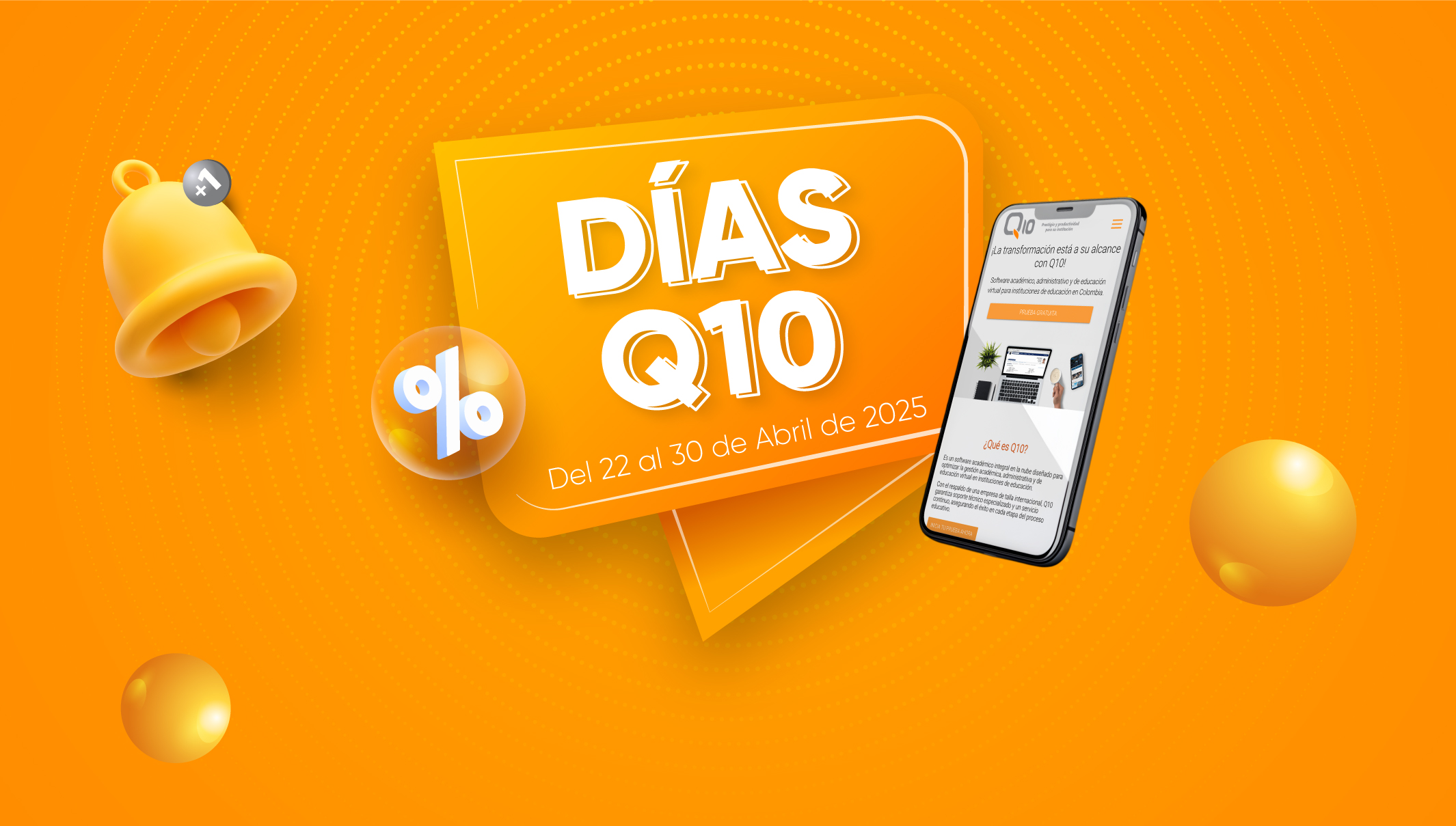 Promoción especial Q10 - 30% de descuento
